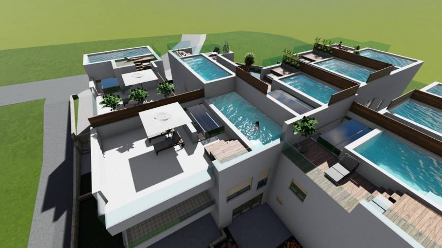 Croatia, North Dalmatia, Vodice - Townhouse, for sale